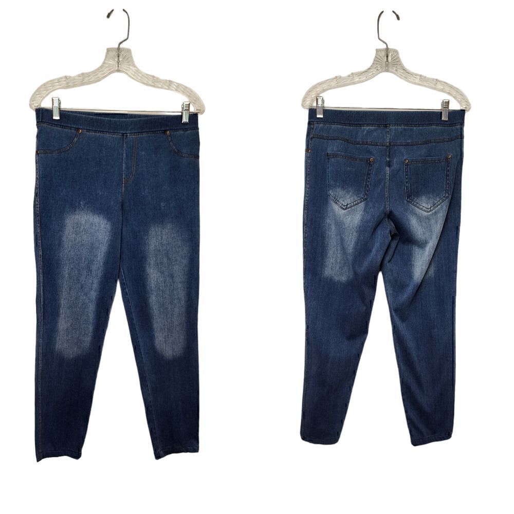 Lildy Women's Denim Jeggings, Stretchable Cotton Blend Size L-XL